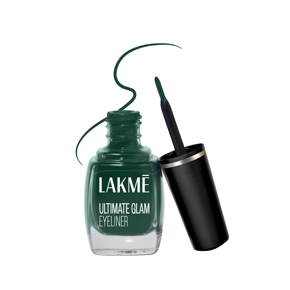 Lakme Ultimate Glam Semi-Matte Cream Eye Liner Semi Matte Green 9ml