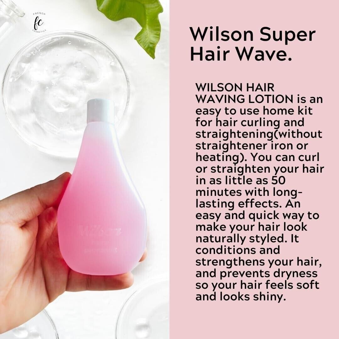 Wilson Super Hair Waving Lotion With Stick Pins For Curling Hairs & Beard thumbnail