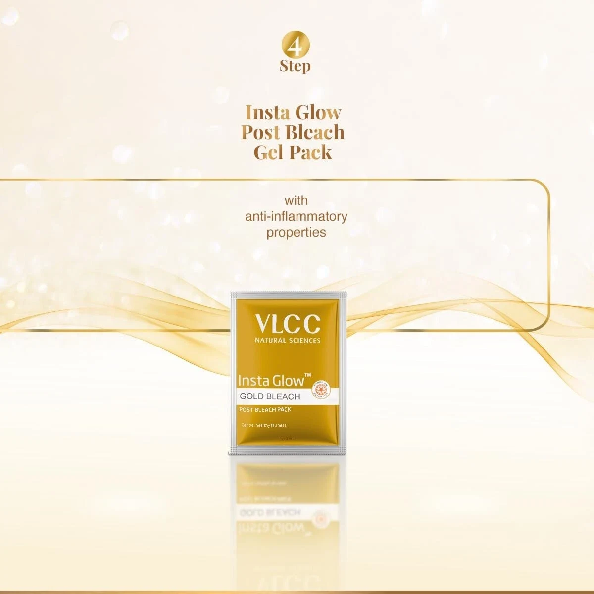 VLCC Natural Sciences Insta Glow Gold Bleach - 402g thumbnail