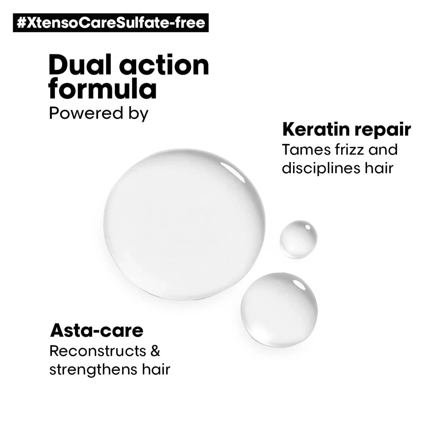 Loreal Professionnel Xtenso Care Sulfate-free* Shampoo For All Hair Type- 250ml thumbnail