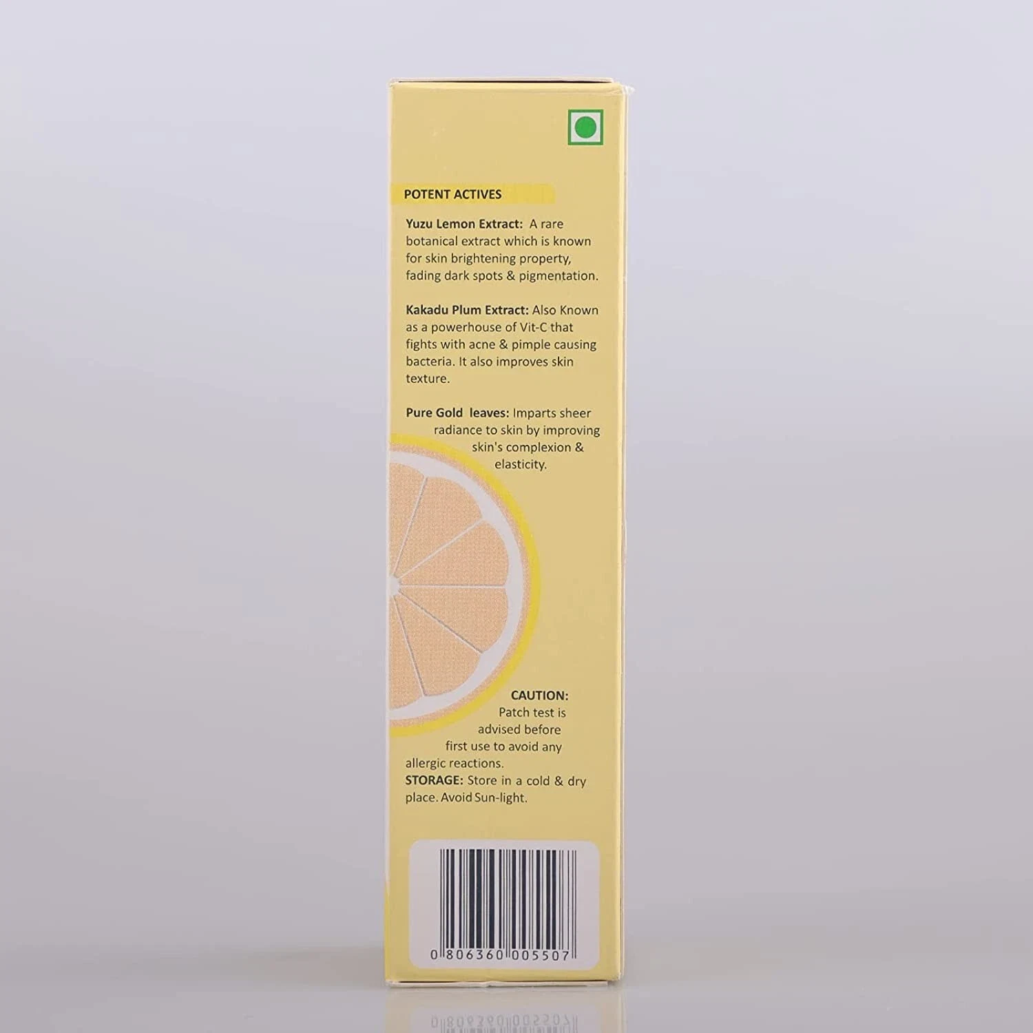 Lotus Herbals WhiteGlow Vitamin C and Gold Radiance Face Serum 30ml, yellow thumbnail