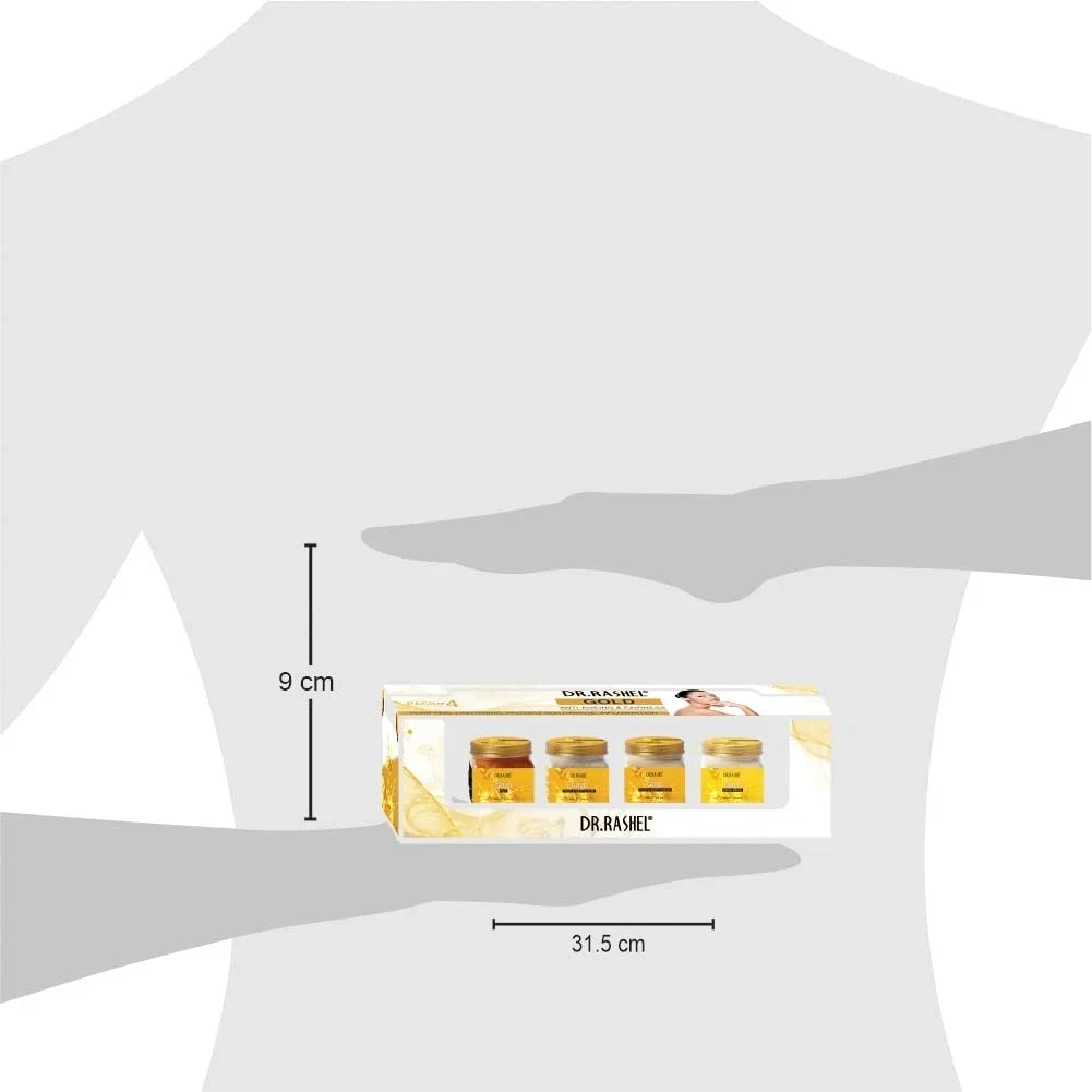 DR.RASHEL Gold Pack Facial Kit For Instant Glow , Anti-Ageing & Fairness 1520g thumbnail