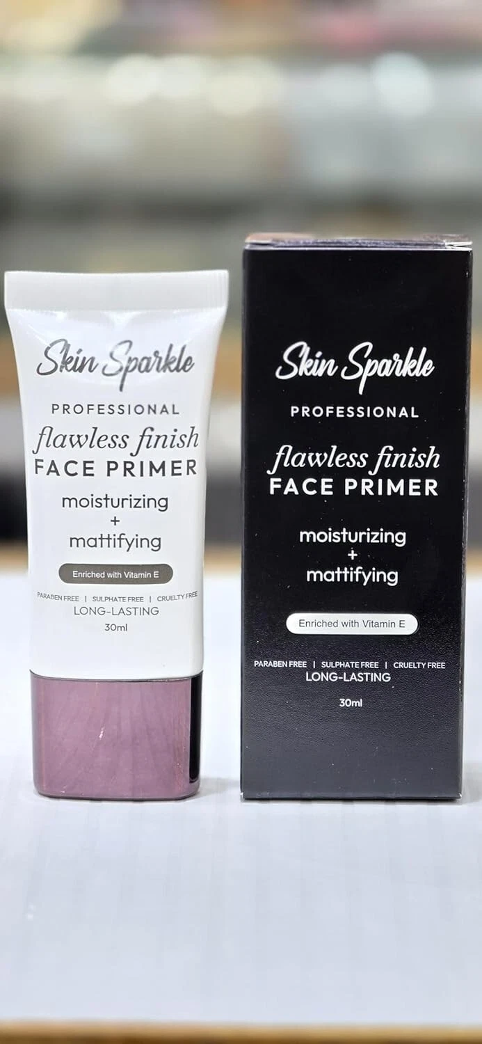 Skin Sparkle Perfect Matte Face Primer For Poreless Radiant & Smooth Finish 30ML