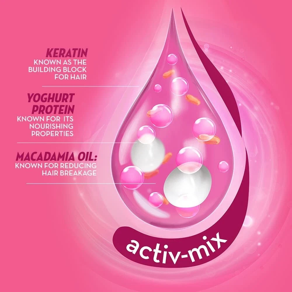 Sunsilk Lusciously Thick & Long Shampoo with Keratin, Yoghut Protein 650ml thumbnail