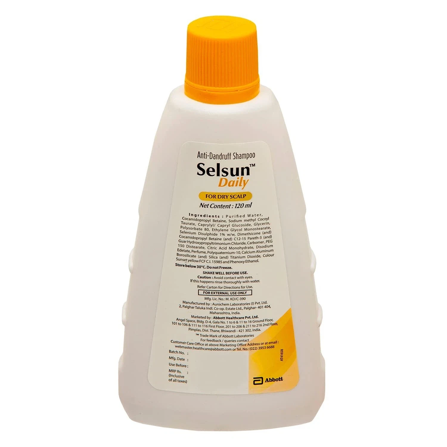 Selsun Anti Dandruff Shampoo For Clears Dandruff Flakes & Itching 120ml thumbnail