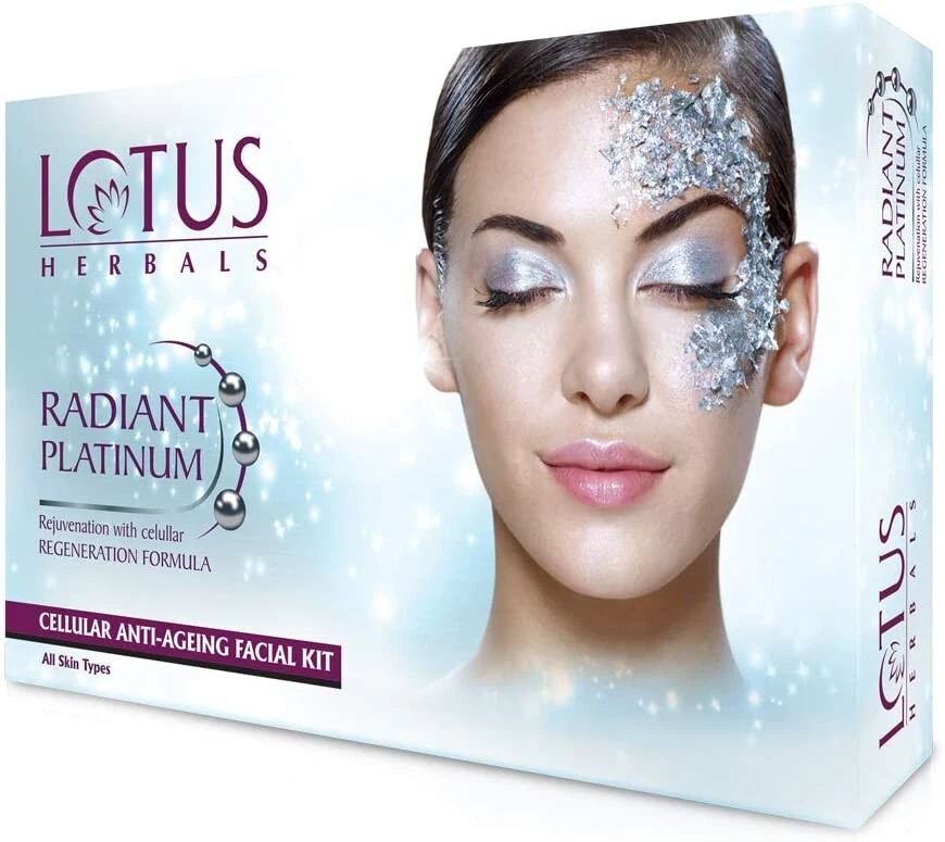 Lotus Herbals Radiant Platinum Facial Kit 37g