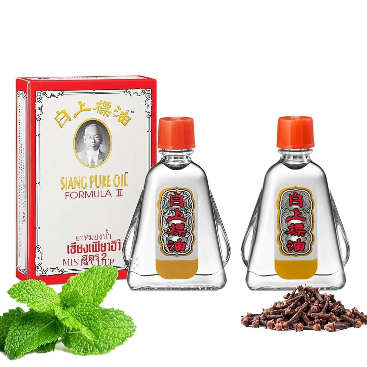 Siang Pure Oil Red Formula II Rub Balm for Aches and Pain Relief 7ml thumbnail