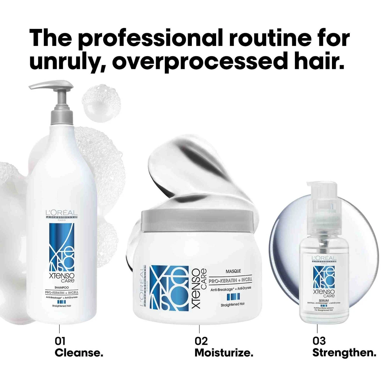 Loreal Professionnel Xtenso Care Masque For Smooth Frizz Free Hairs 490gm thumbnail