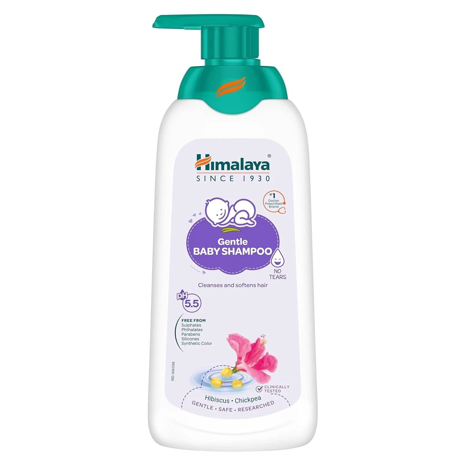 Himalaya Gentle Baby Shampoo With No Tears Formula Softens and Nourishes 400ml