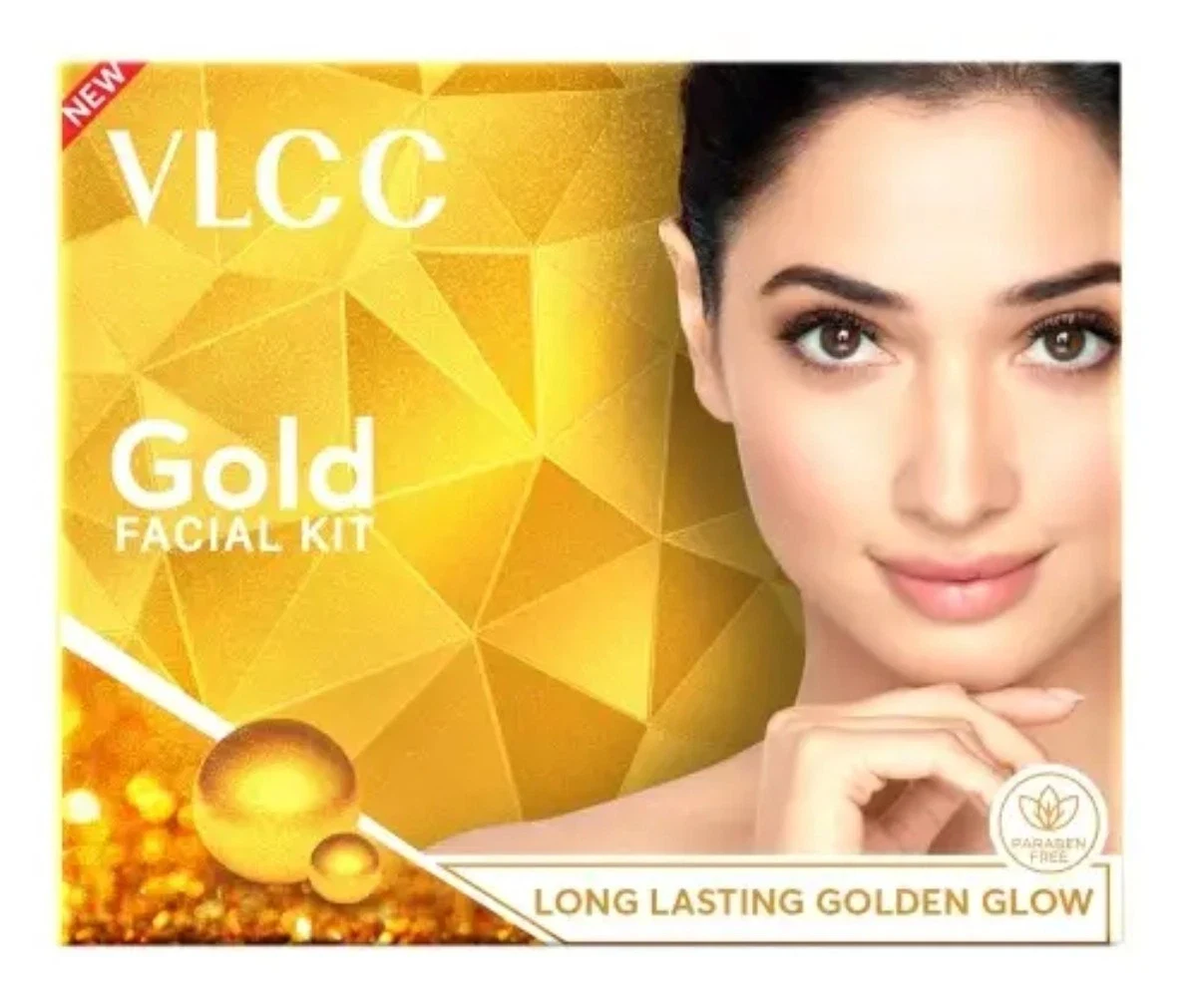 VLCC Natural Sciences Gold Facial Kit for Luminous and Radiant Complexion 60g