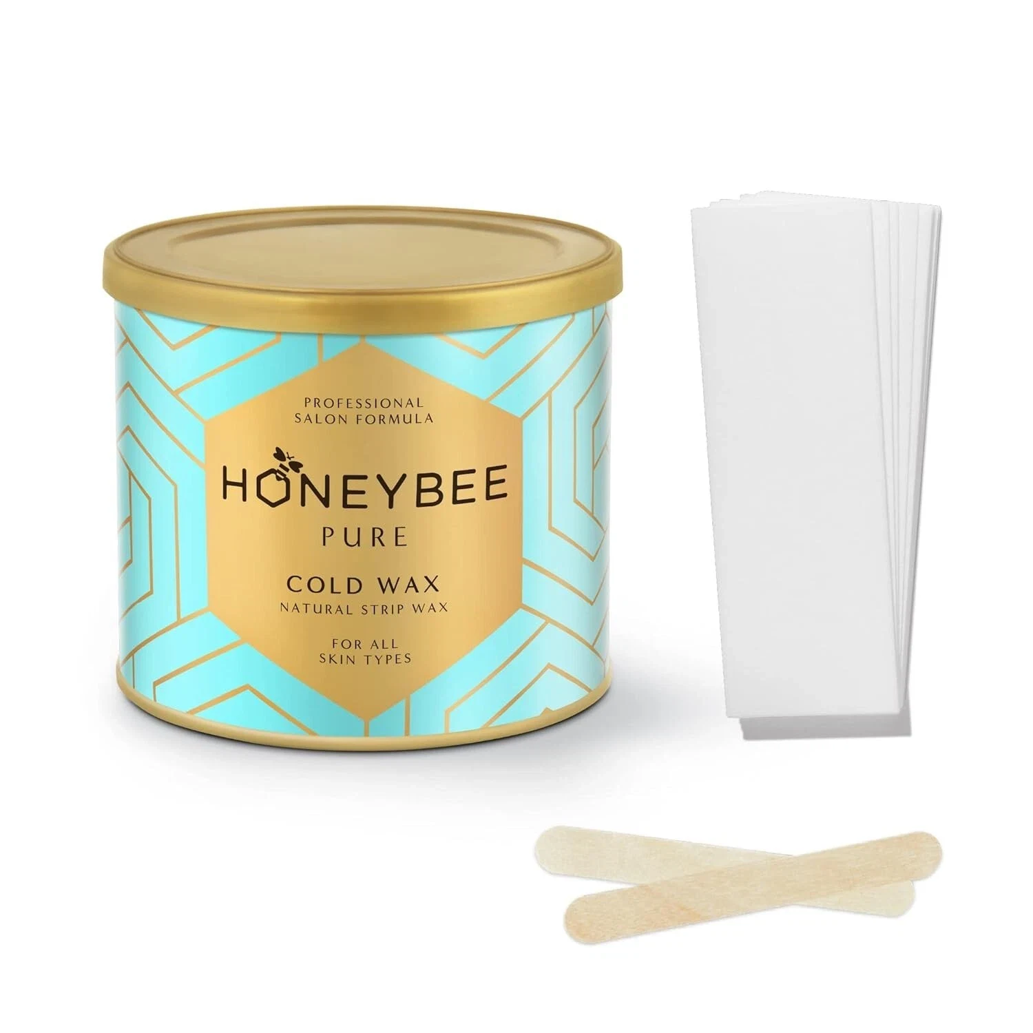 HoneyBee Pure Cold Sugar Wax For Legs, Arms, Underarms Bikini For Women 600g X 3 thumbnail
