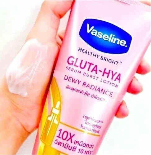 Vaseline Gluta-Hya Dewy Radiance + Overnight Radiance Lotion 300+300ml thumbnail