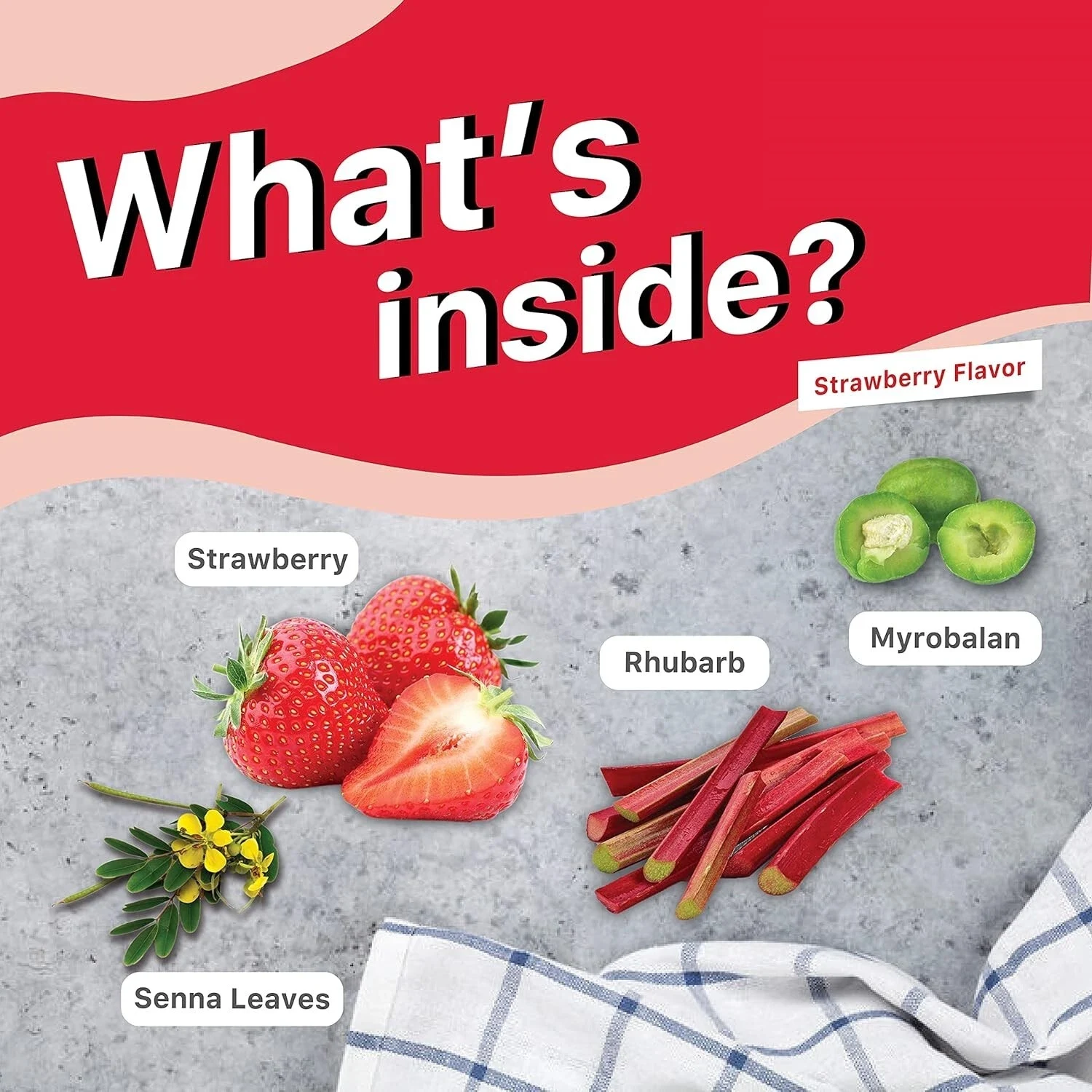 FITNE Strawberry Herbal Tea Fruity 12 Tea Bags unique natural herbs thumbnail