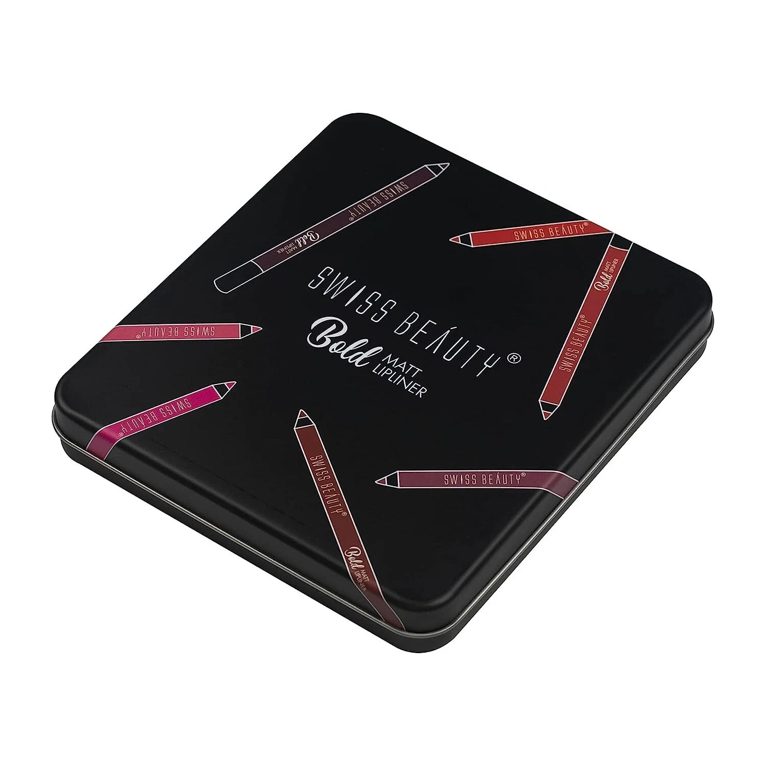 Swiss Beauty Bold Matte Lipliner Pencil Set | Long Stay | Smudge Free Pack Of 12