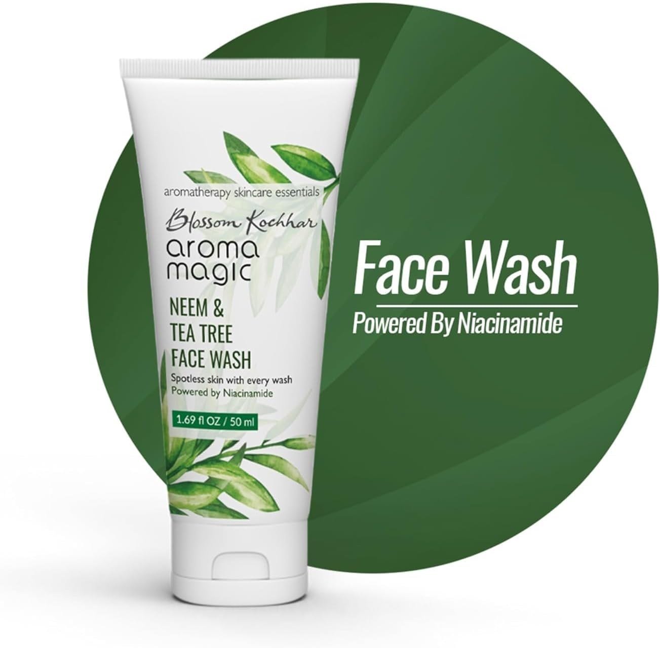 Aroma Magic Neem and Tea Tree Face Wash, 100ml thumbnail