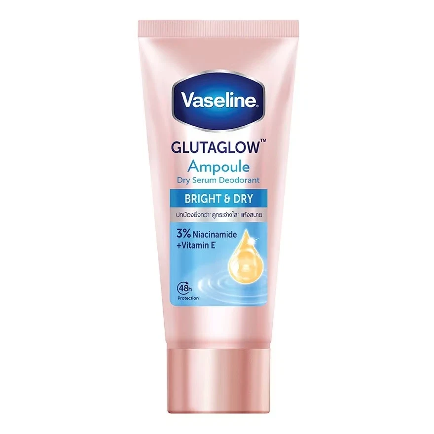 Vaseline Dry Serum GlutaGlow Ampoule Deodorant For Restore Underarm Skin 45ml thumbnail