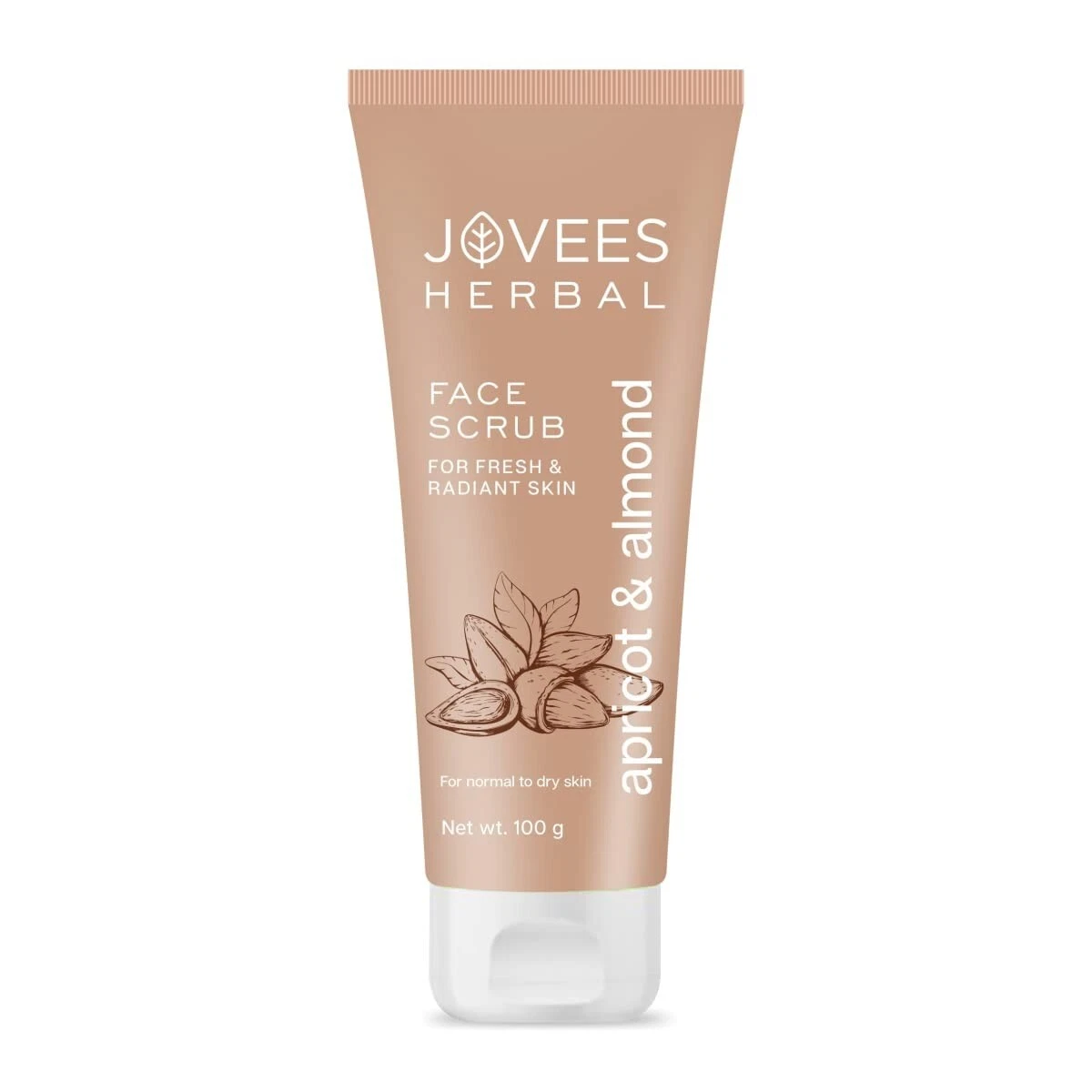 Jovees Apricot & Almond Facial Scrub For Dry Skin 100gm