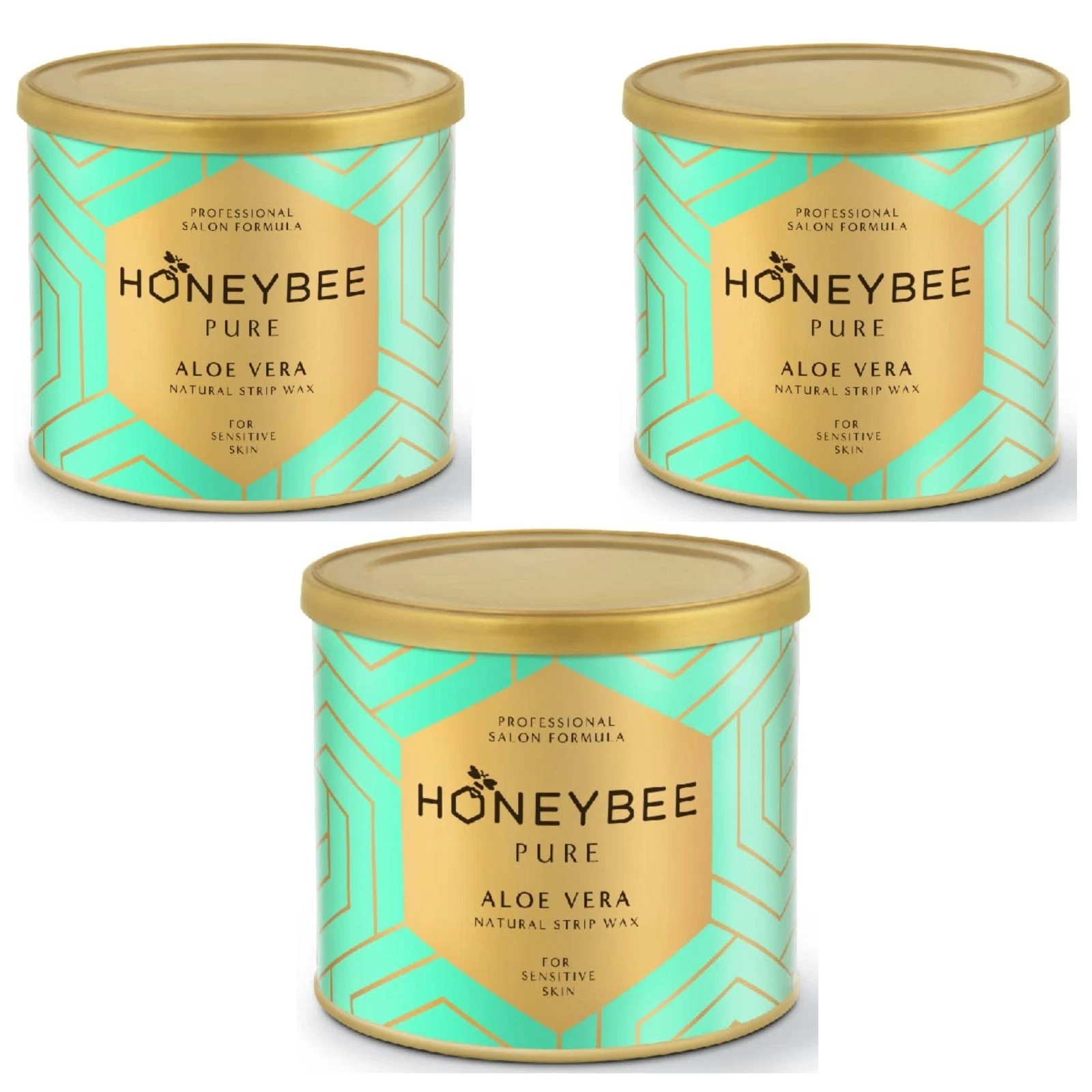 HoneyBee Pure Cold Sugar Wax For Legs, Arms, Underarms Bikini For Women 600g X 3