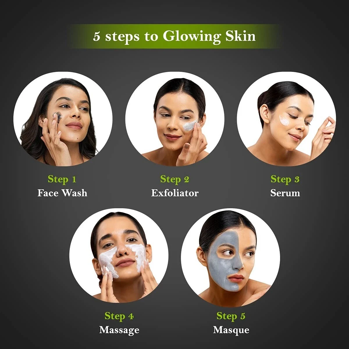 Lotus Herbals WhiteGlow Activated Charcoal Brightening Facial Kit 47Gram thumbnail