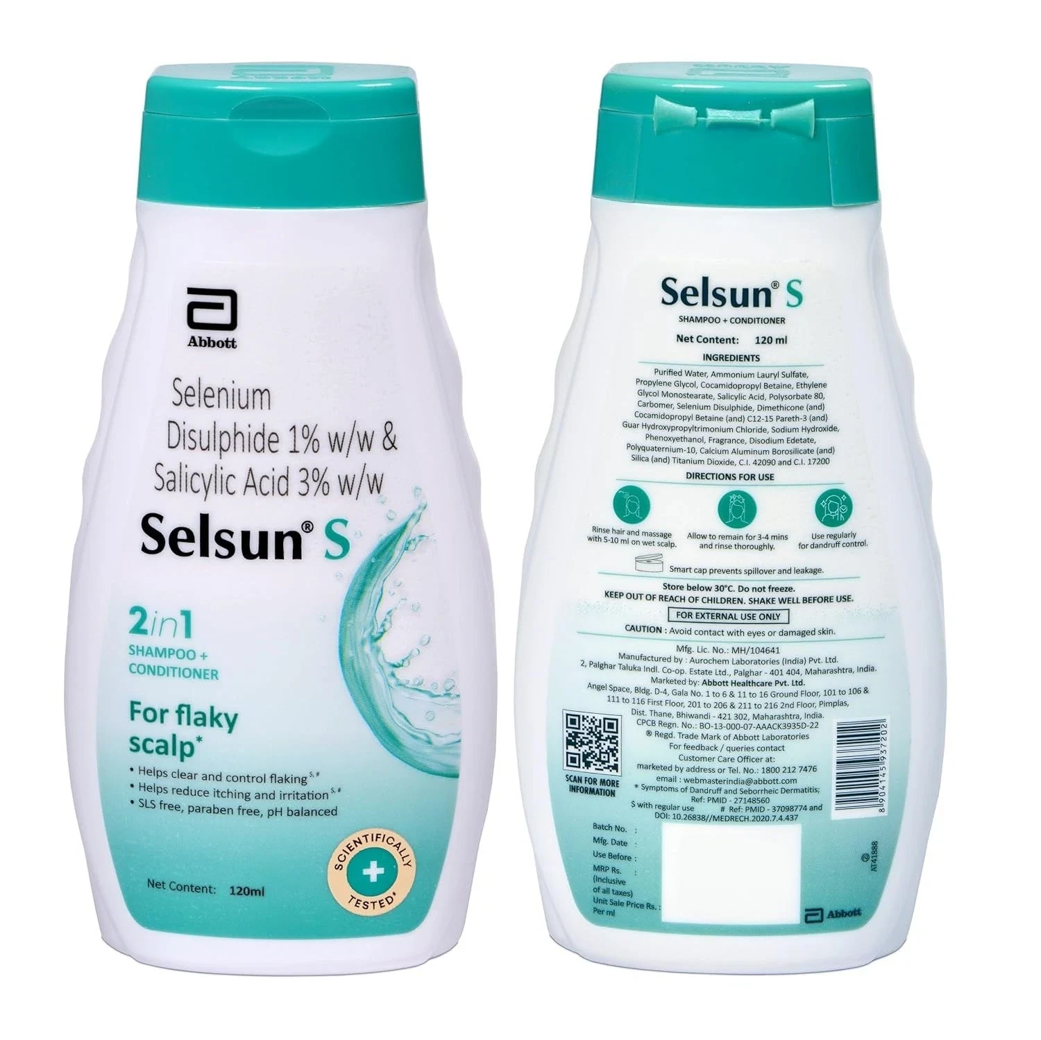 Selsun-S 2-in-1 Anti-Dandruff Shampoo + Conditioner 120ml thumbnail