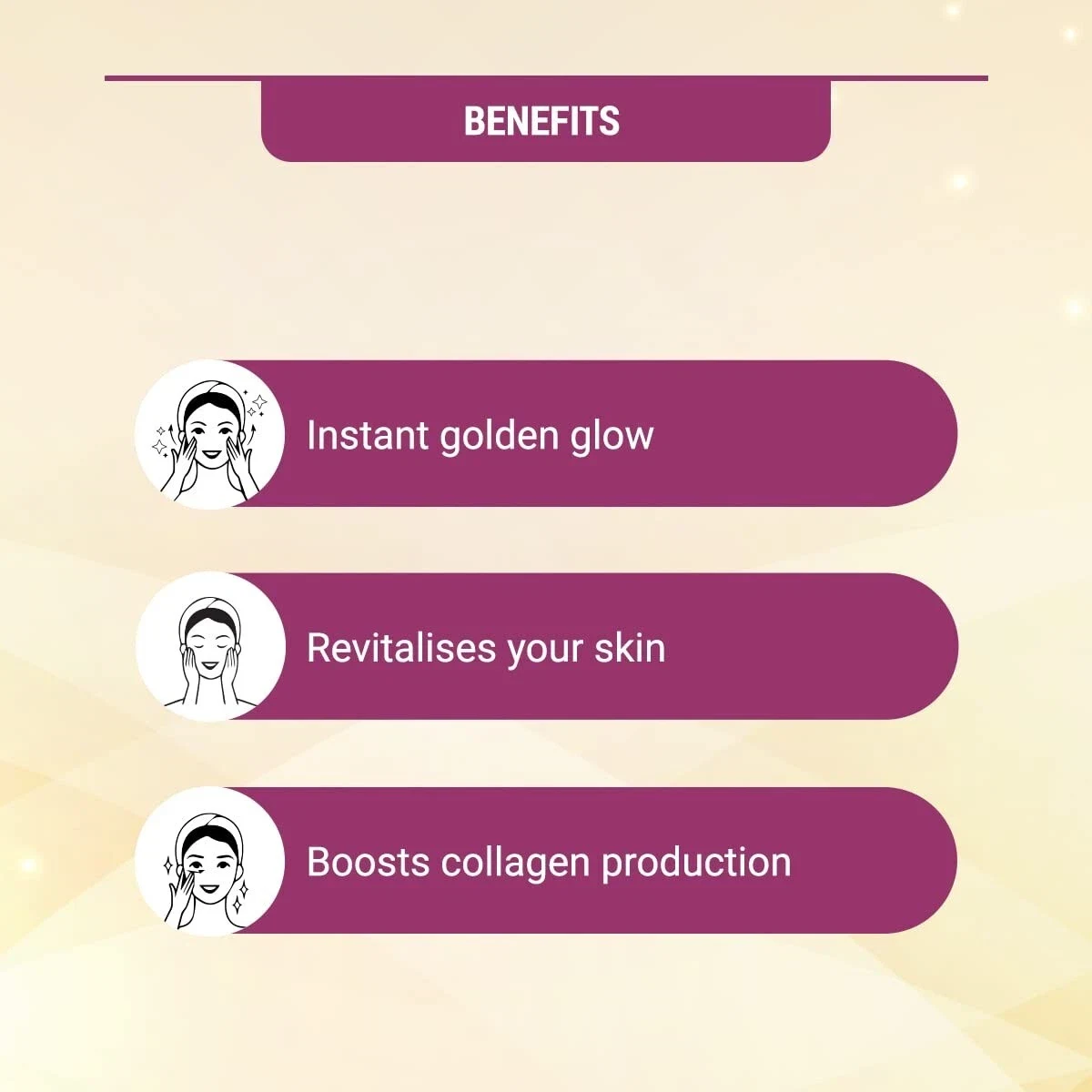 Lotus Herbals Radiant Gold Facial Kit for instant glow with 24K Gold 37gX4 Kits thumbnail