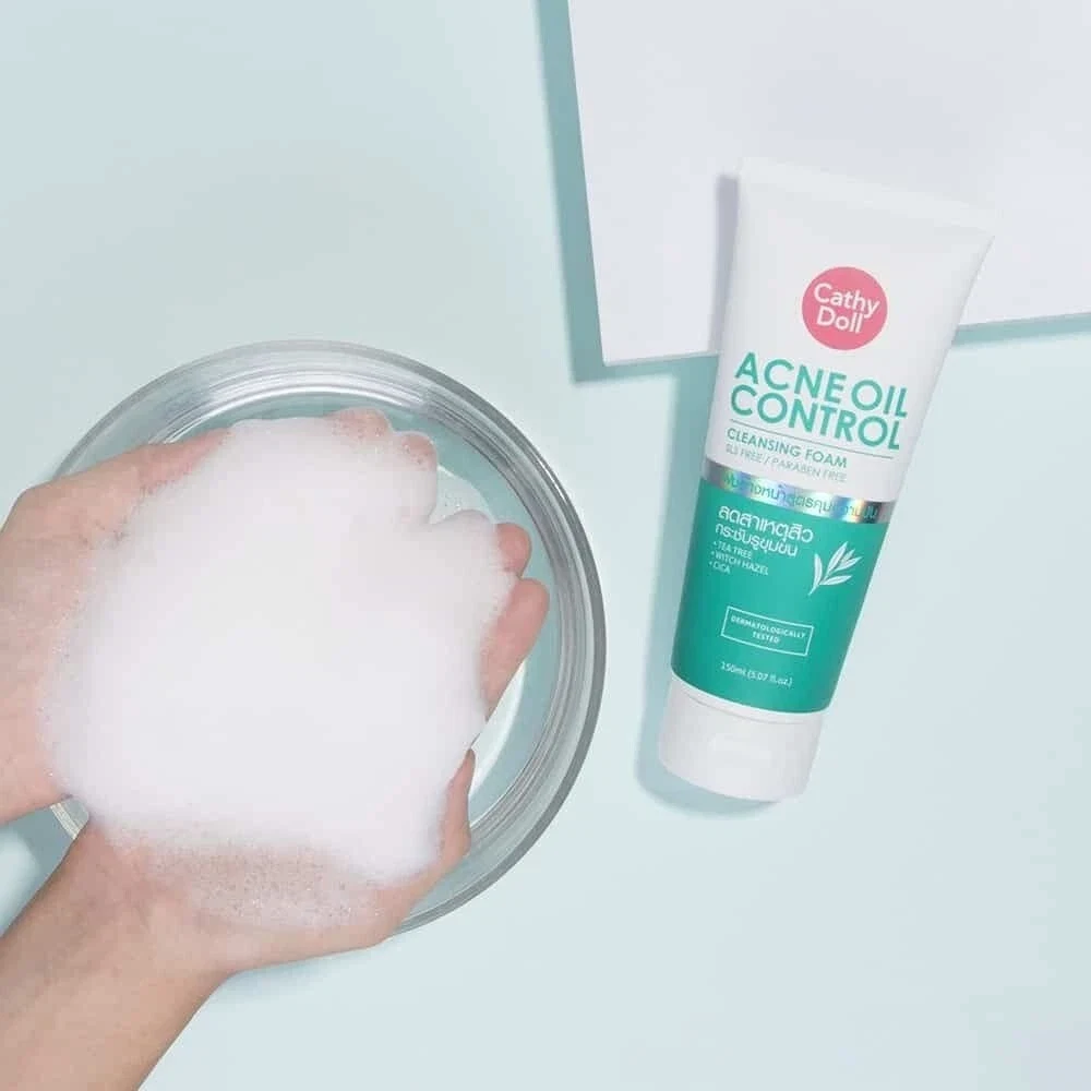 Cathy Doll Acne Oil Control Cleaning Foam For Remove Impurities & Dirt 150ml thumbnail
