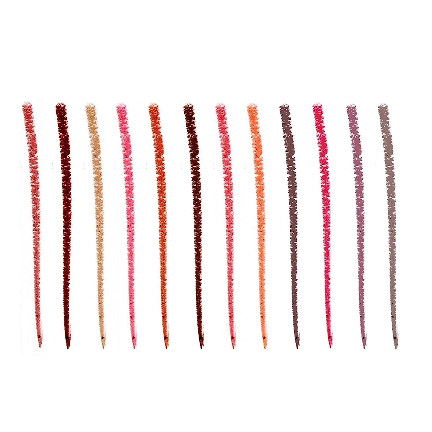 Swiss Beauty Bold Matte Lipliner Pencil Set | Long Stay | Smudge Free Pack Of 12 thumbnail
