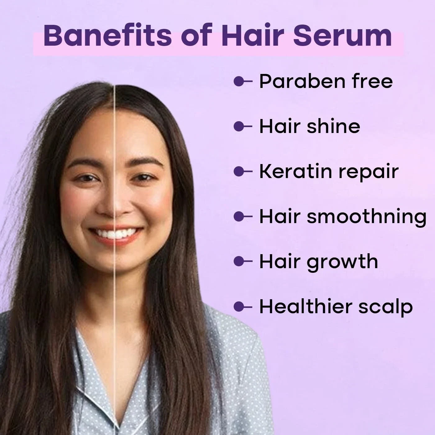 SKIN SPARKLE Ultra Shine Hair Serum For Instant Shine & Smoothness Hair 250ml thumbnail
