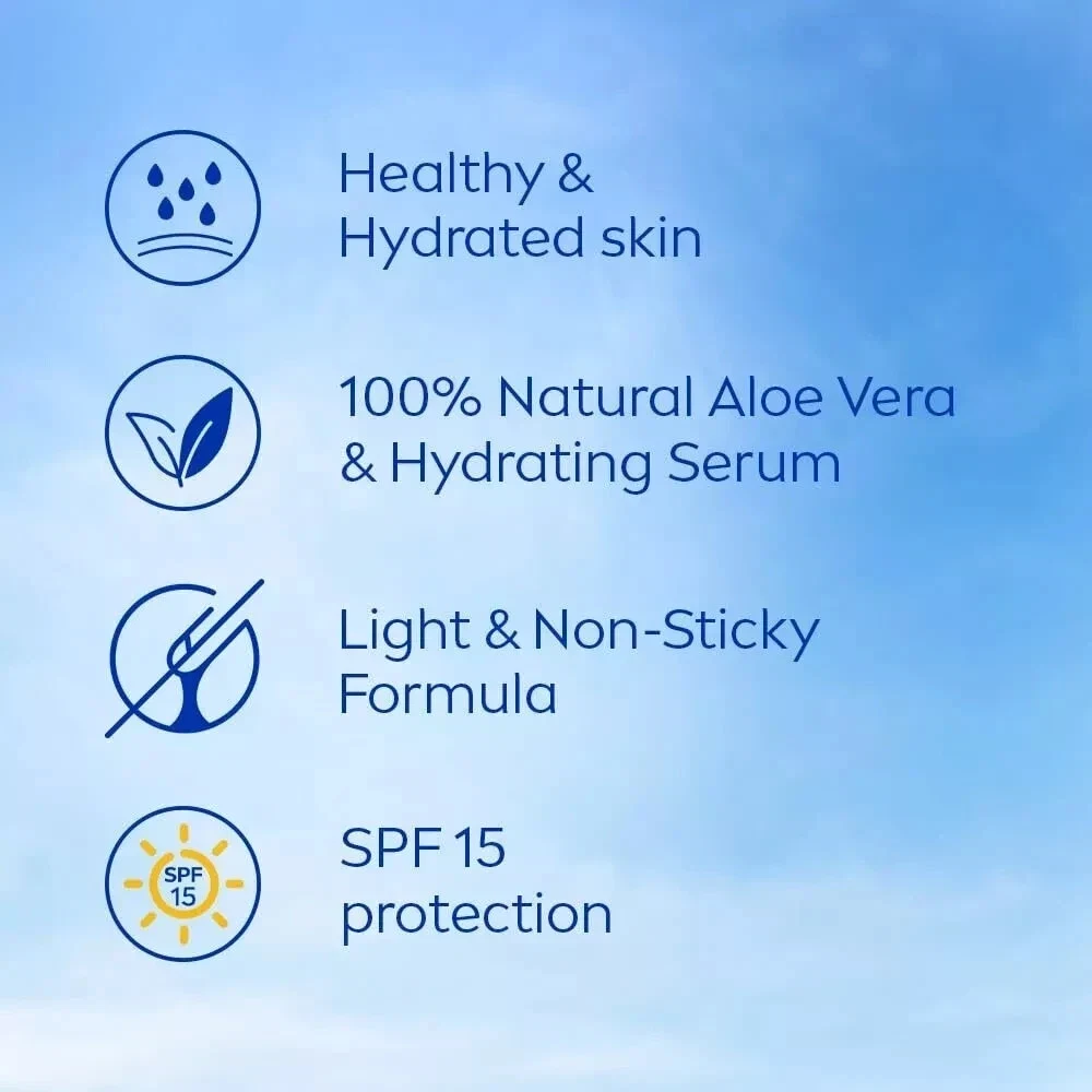 NIVEA Aloe Protection Body Lotionl with SPF 15 & Aloe Vera Extracts 400ml thumbnail