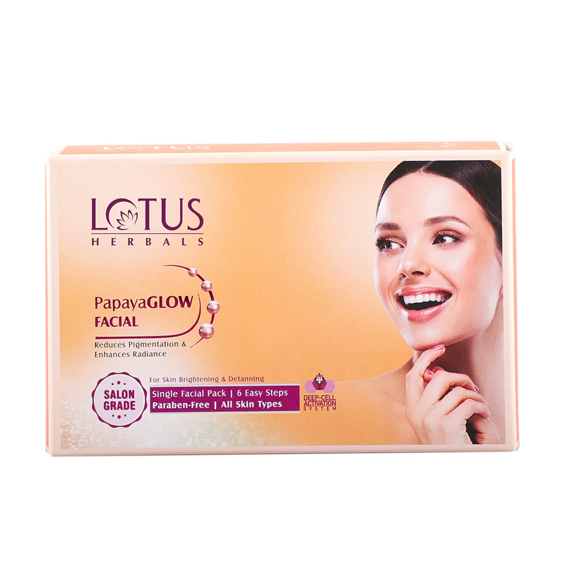 Lotus Herbals PapayaGlow Facial kit_67g