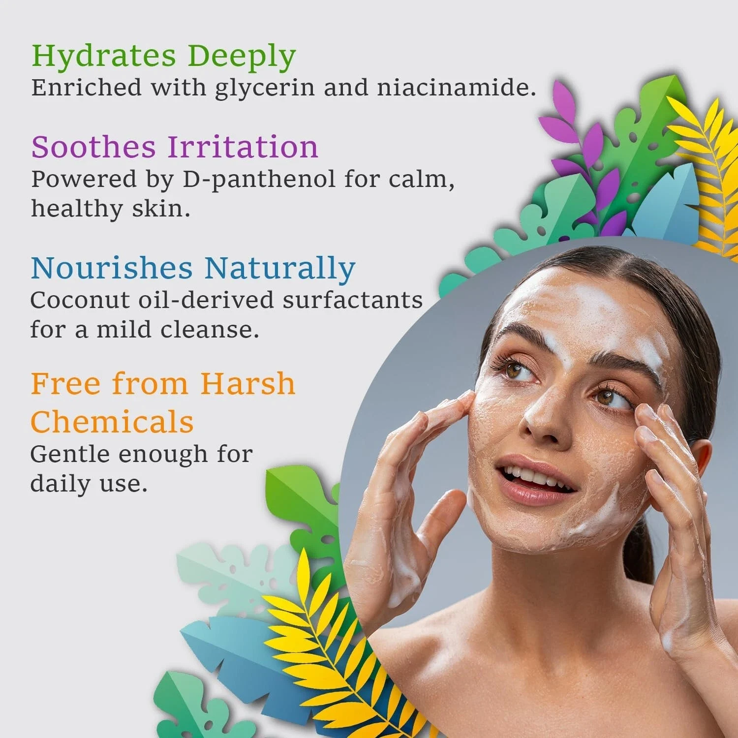 Skin Sparkle Brightening Radiance Renewal Face Wash for Sensitive Skin 120ml thumbnail