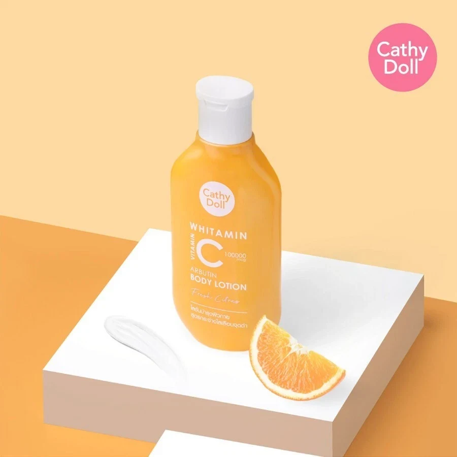 Cathy Doll Whitamin Vitamin C Arbutin Body Lotion Fresh Citrus 150ml thumbnail