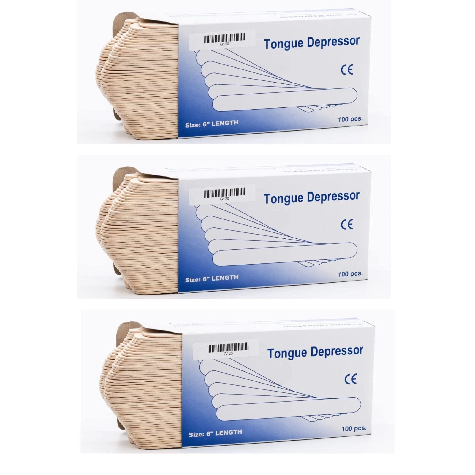 Tongue Depressor Use Dental clinics, Skin Care Waxing, Hair Removal Wooden Stick