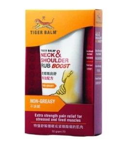Tiger Neck And Shoulder Rub Boost Extra Strength Warm Pain Relief 50g