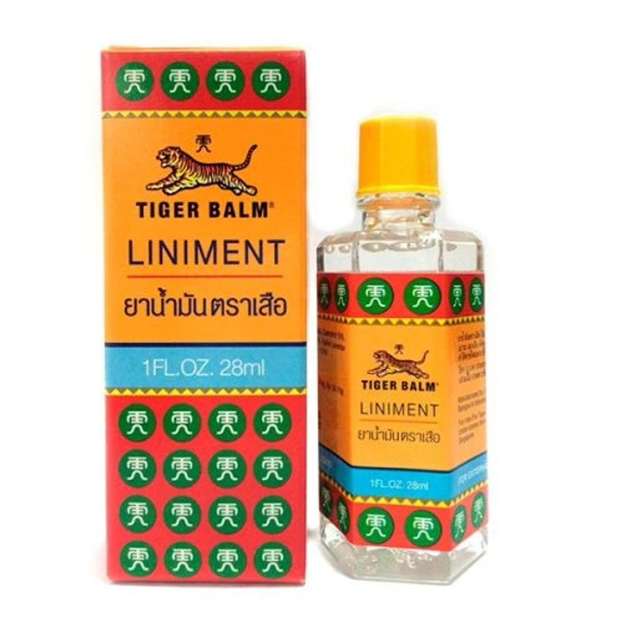 Tiger Liniment Oil Herbal Muscular Pain Relief Arthritis Rheumatism 28ml