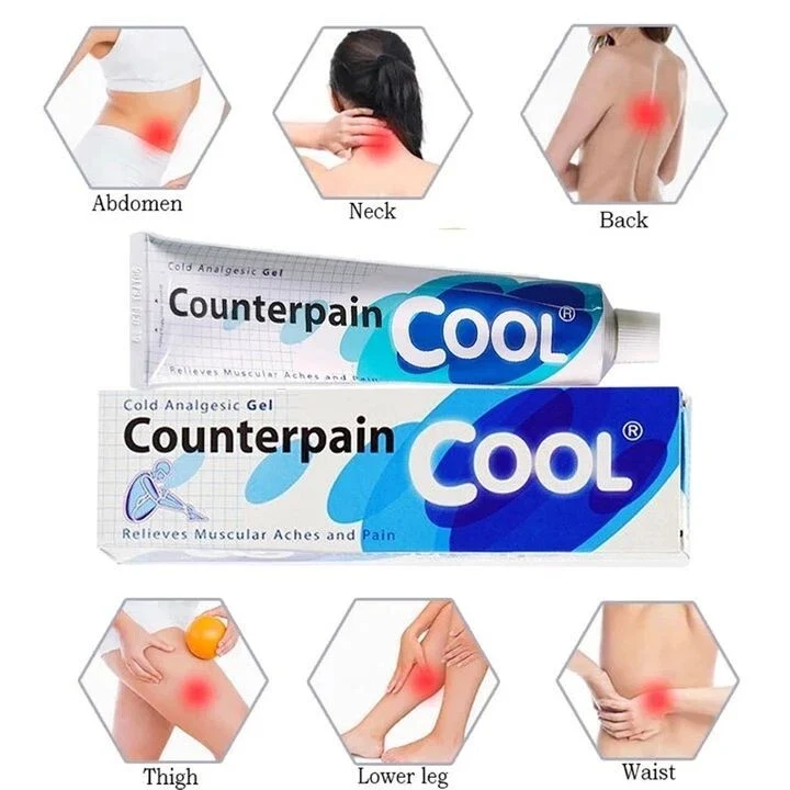 Counterpain Cool Cold Analgesic gel Cream 120g thumbnail
