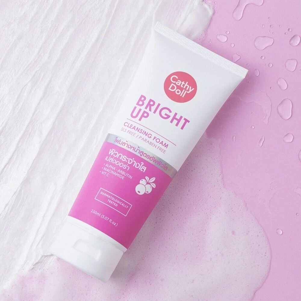 Cathy doll bright up cleansing foam For deep facial cleansing Anti-Acne 150ml thumbnail