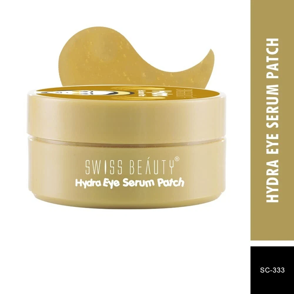 Swiss Beauty Hydra Anti wrinkle Eye Serum Patch for dark circles Gold - 60 pcs thumbnail