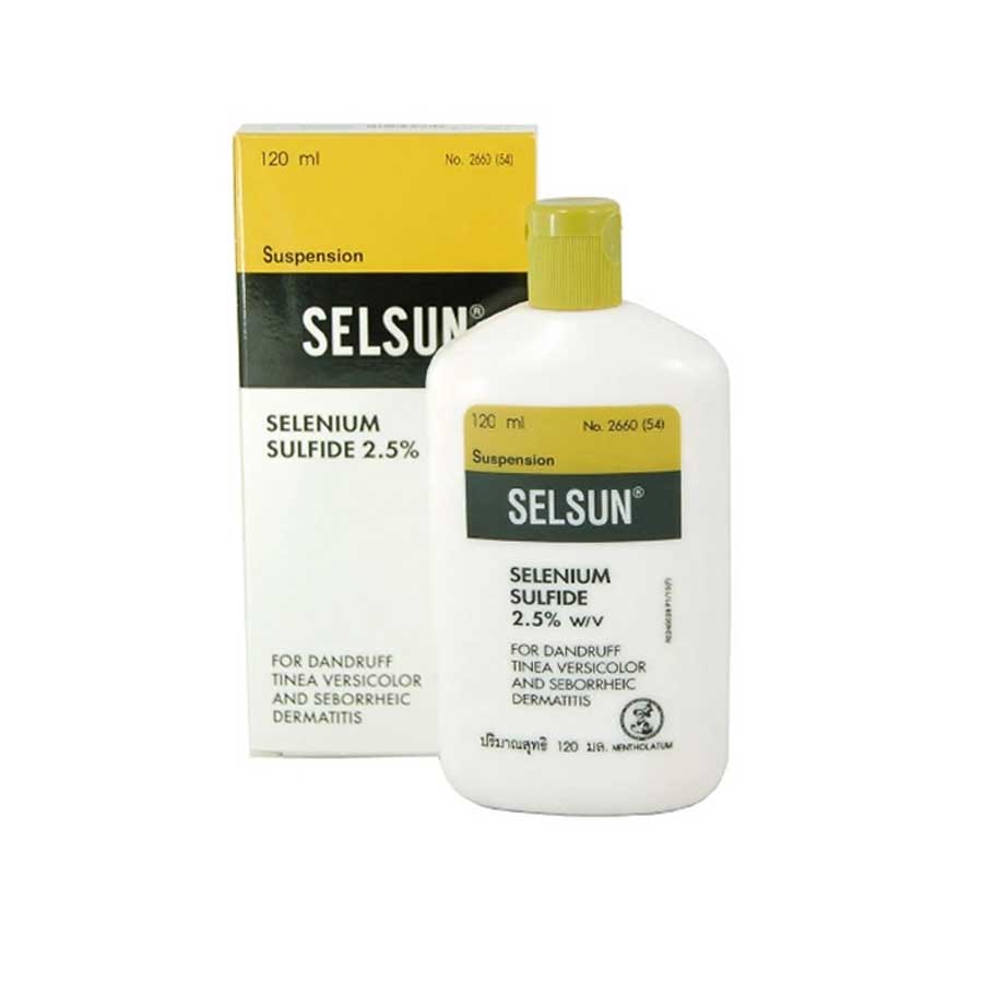 Selsun Selenium Sulfide 2.5% Dandruff Shampo 120ml