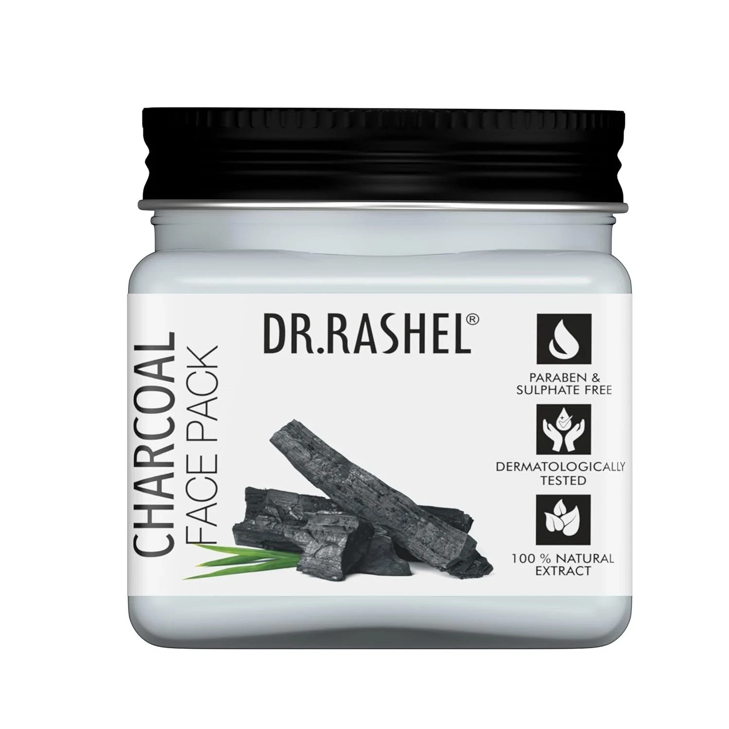 DR.RASHEL Charcoal Facial Kit For Deep Cleansing , Detox & Oil Control 1520g thumbnail