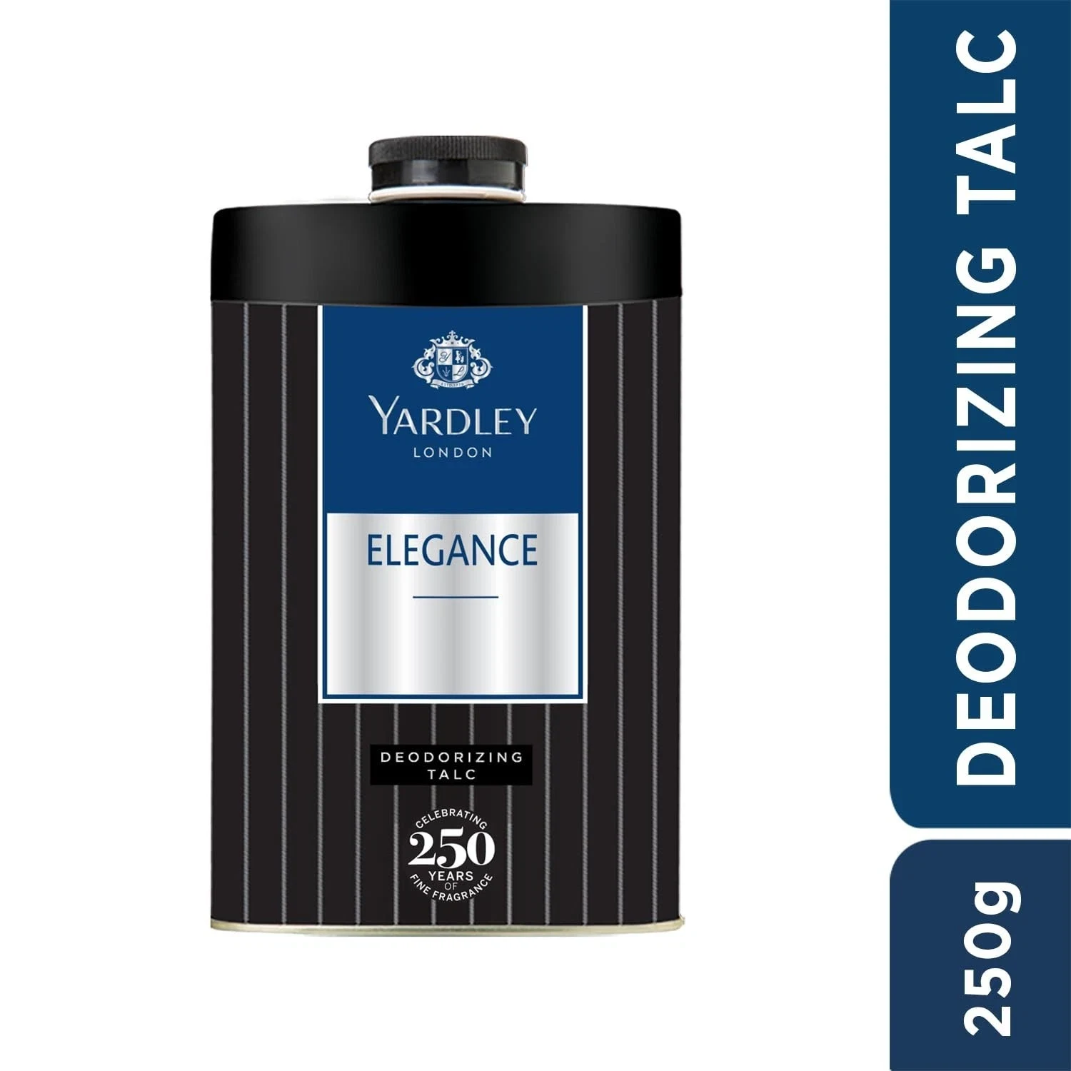 Yardley London Elegance Deodorizing Body Talc Woody Asculine Fragrance 250g thumbnail