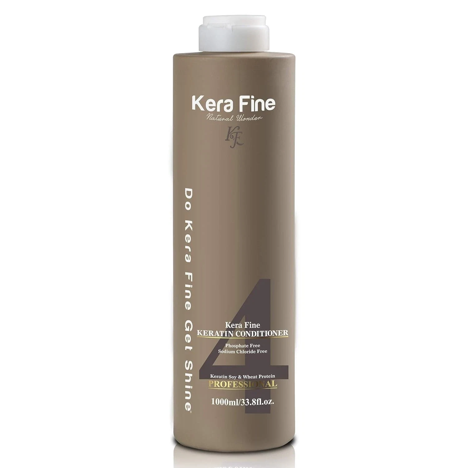 Kera Fine Keratin Conditioner For Smooth Silky & Shiny Hairs With Protein 1000ml