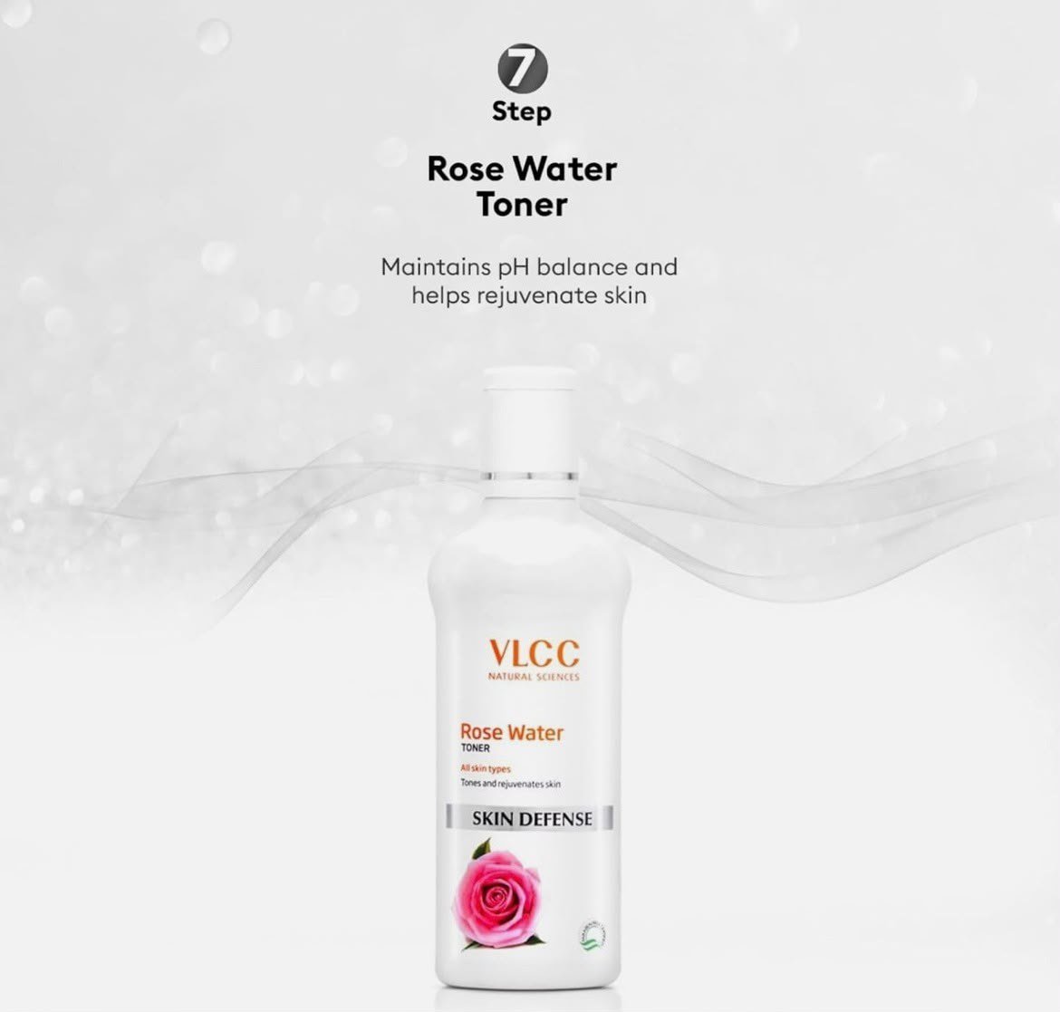 VLCC Diamond Facial Kit + Free Rose Water Toner 300gm ( Salon Series ) thumbnail