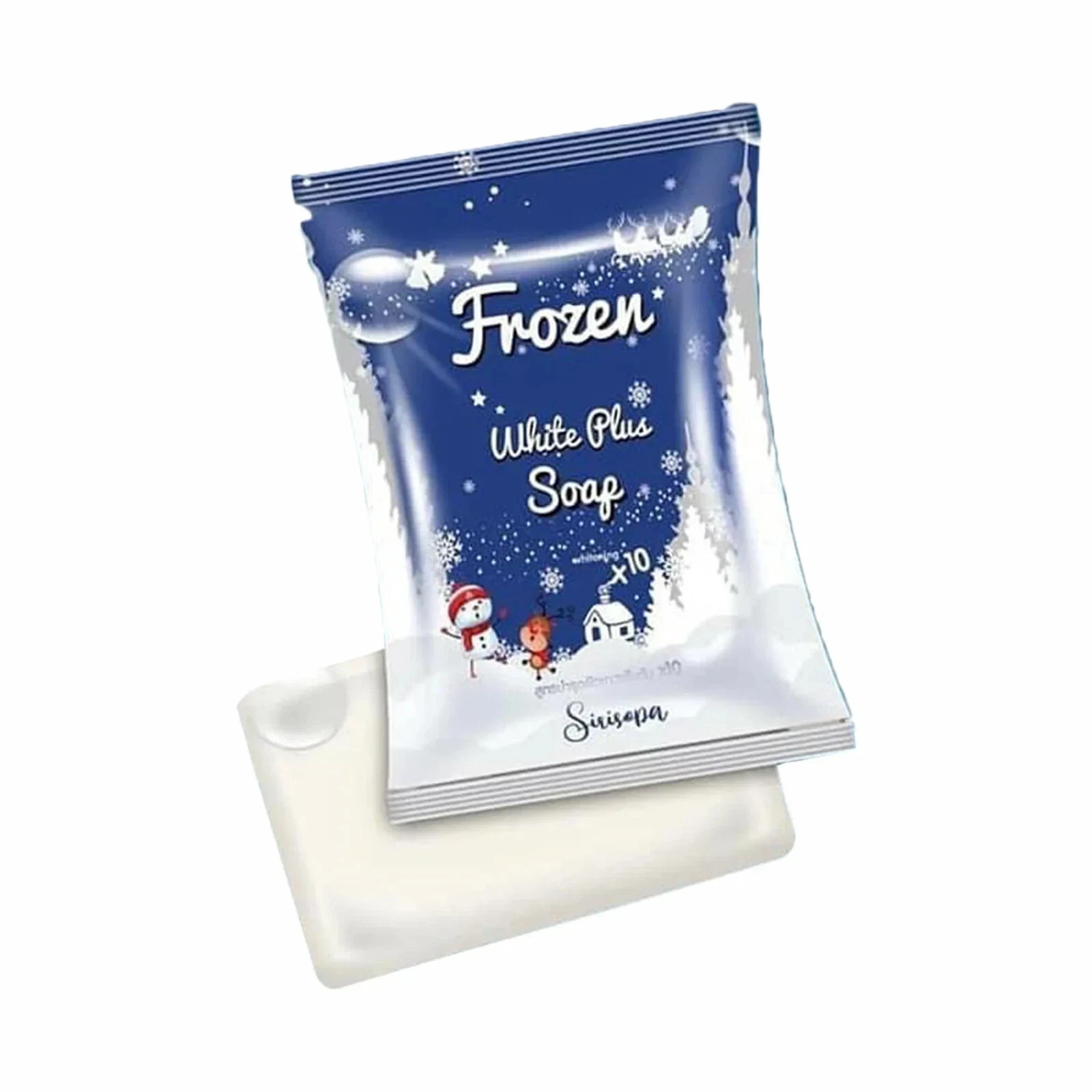 Frozen White Plus Soap For Anti-Aging , Acne , Dark spots & Dull Skin 80g thumbnail