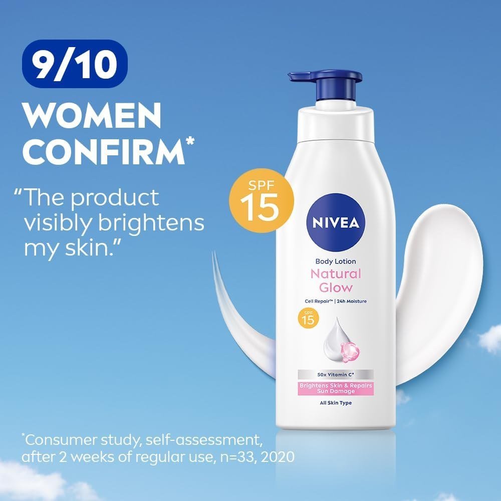 Nivea Extra Whitening Cell Repair Body Lotion Spf 15 thumbnail