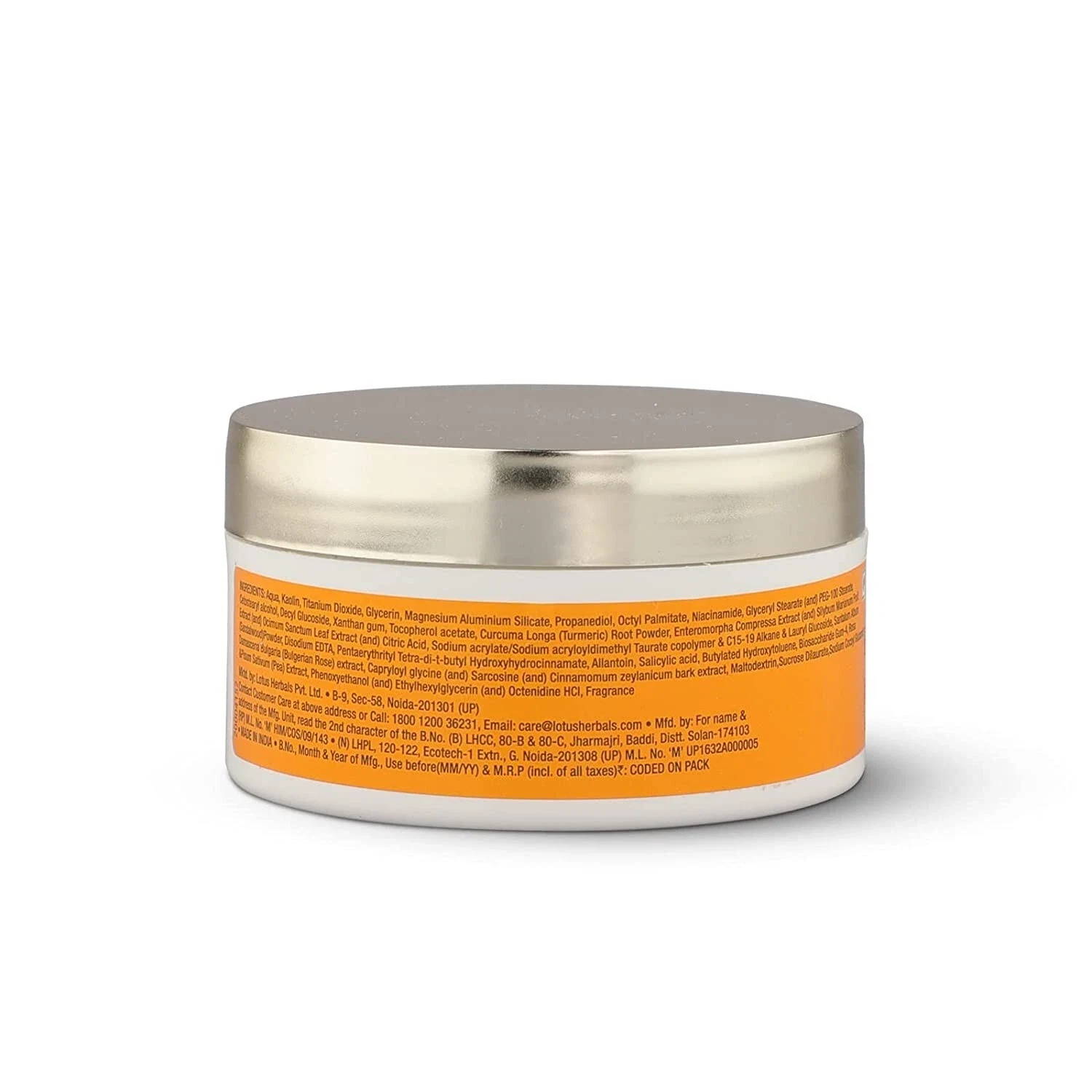 Lotus Herbals Radiance Boost Ubtan Face Mask For Reducing Dark Spots 100gm thumbnail