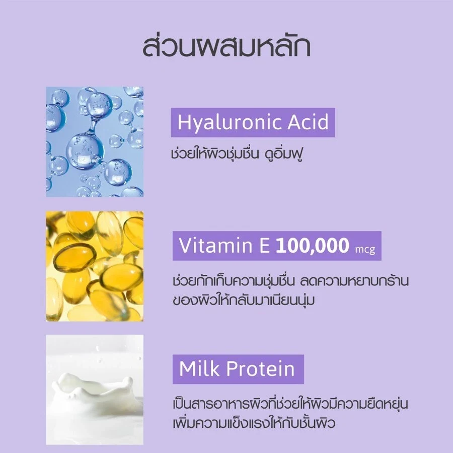 Cathy Doll Hyaluron Vitamin E Milk Protein Body Lotion Shining Floral 150ml thumbnail