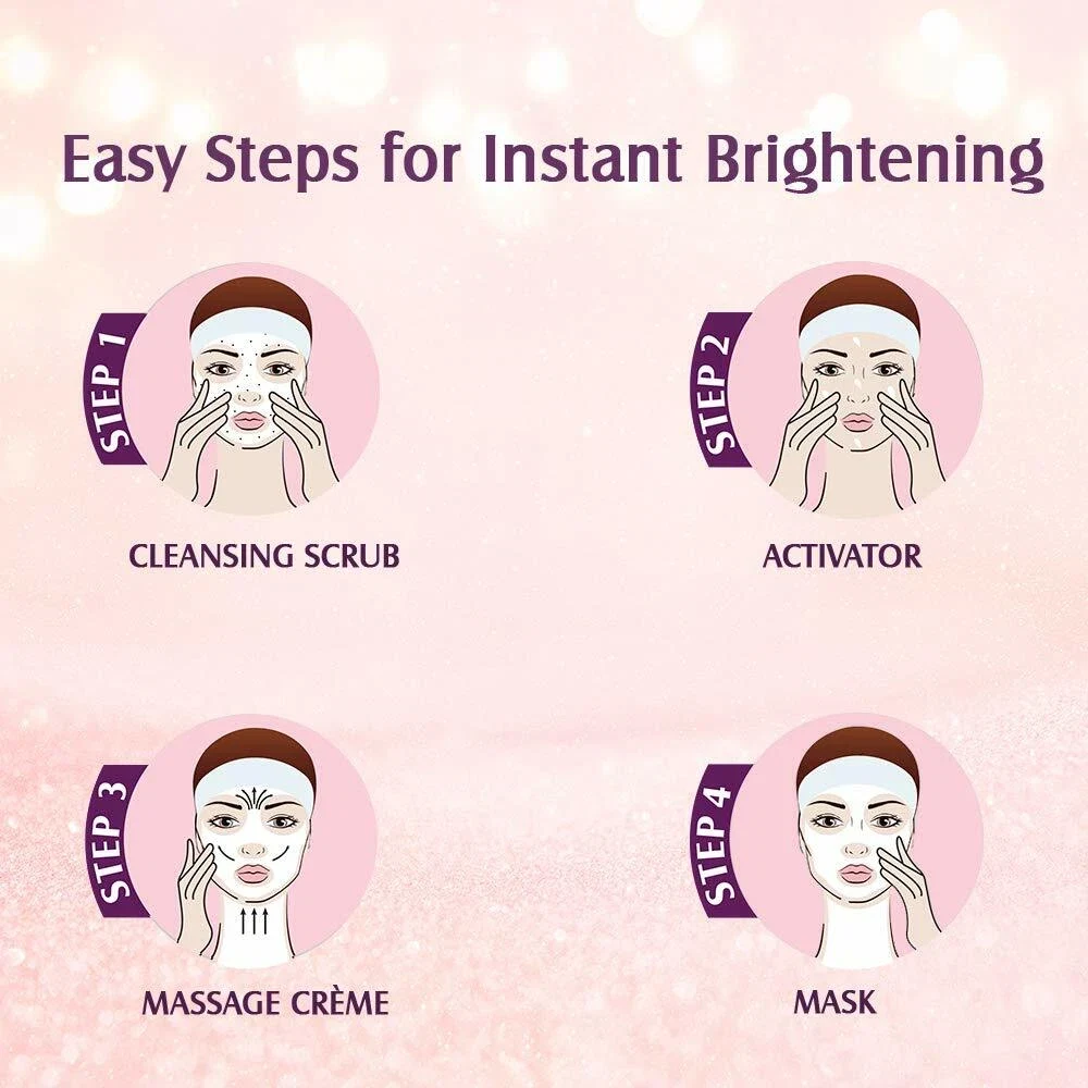 Lotus Herbals Radiant Pearl Facial Kit for Lightening & Brightening Skin 170g thumbnail