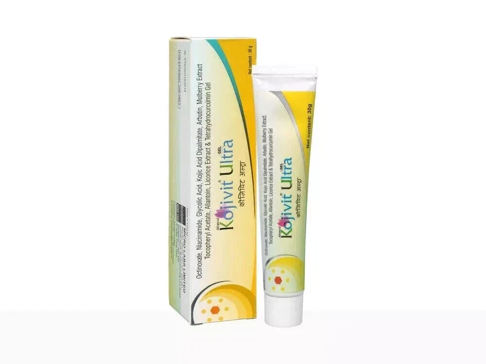 Kojivit Ultra Gel Derma Care For Dark Spots , SunBurn & Hyperpigmentation 30gm thumbnail