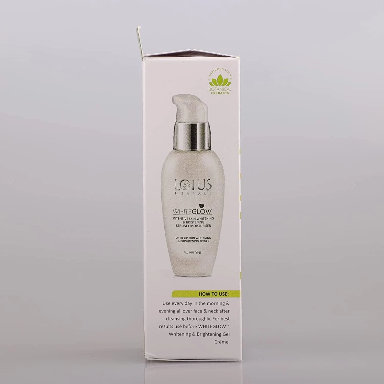 Lotus Herbals White Glow Intensive Skin Serum+ Moisturiser, 30ml thumbnail